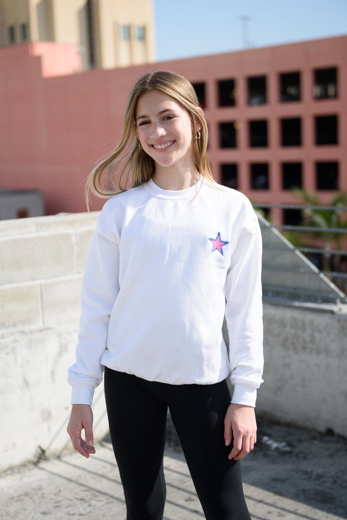 I Wanna Dance Embroidered Sweatshirt