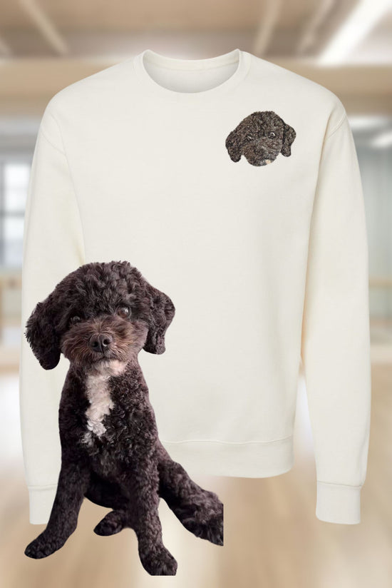 Adult Size Embroidered Pet Sweatshirt