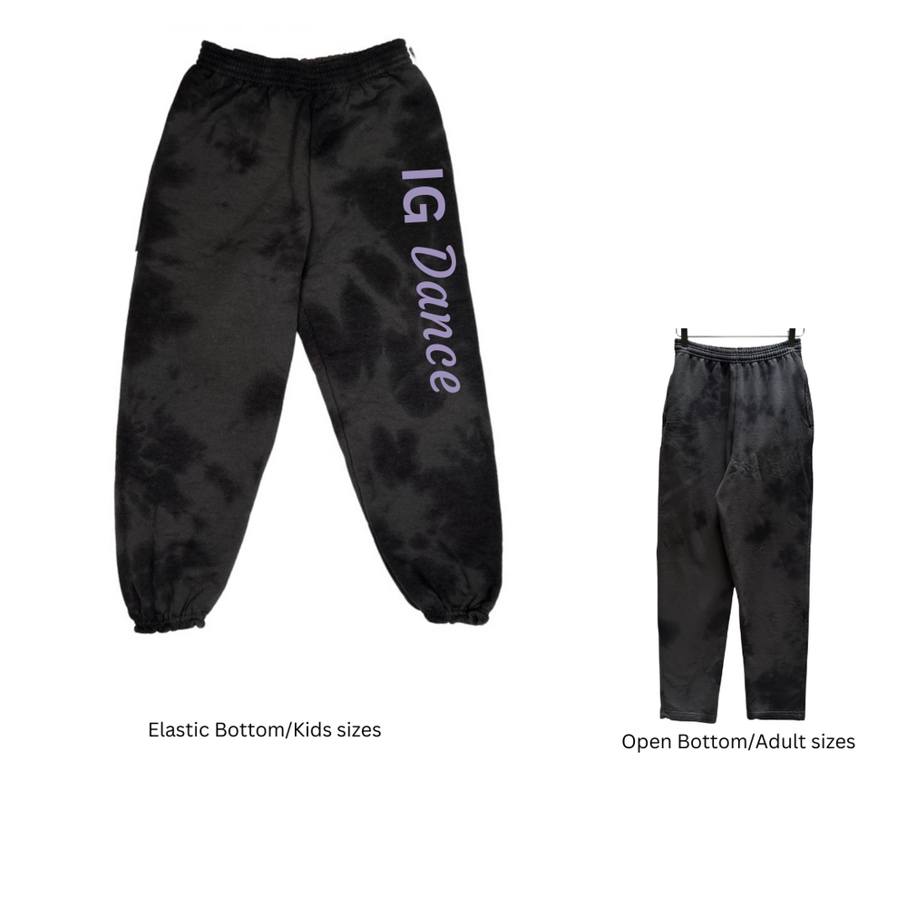 Inner Grace Charcoal/Black Sweatpants