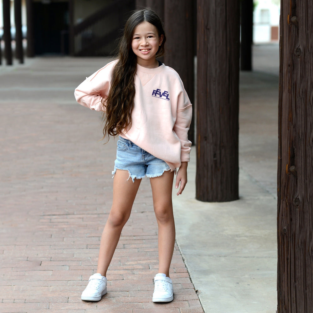 Revel Pink Radiate You Sweatshirt (Final Sale)