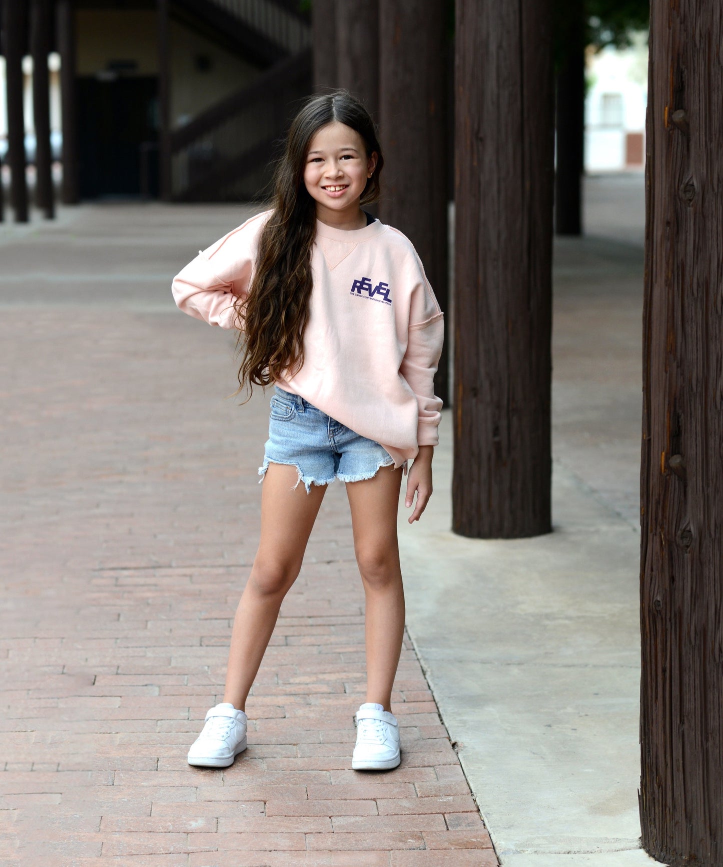 Revel Pink Radiate You Sweatshirt (Final Sale)